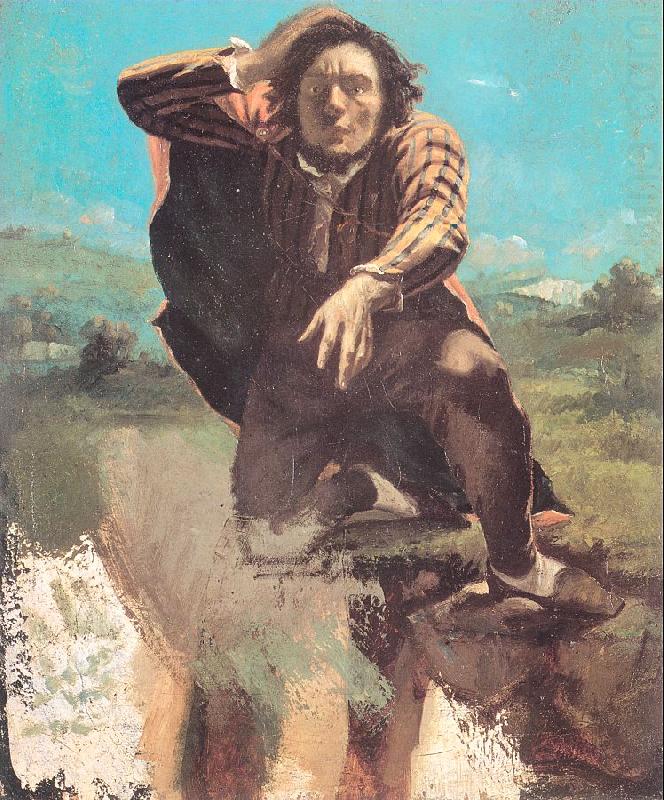 The Desperate Man, Courbet, Gustave